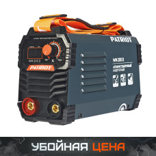 Аппарат сварочный инверторный PATRIOT WM 200 D