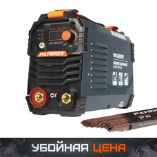 Аппарат сварочный инверторный PATRIOT WM 260 DVT