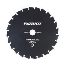 Нож PATRIOT TBS 24 для триммера (230х25.4 мм, 24 зубца)