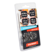 Цепь пильная PATRIOT 21BP-66E (0.325quot;, 1.5 мм, 66 звеньев)